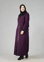 Tesettür giyim MÜRDÜM 1655 PARDESÜ 