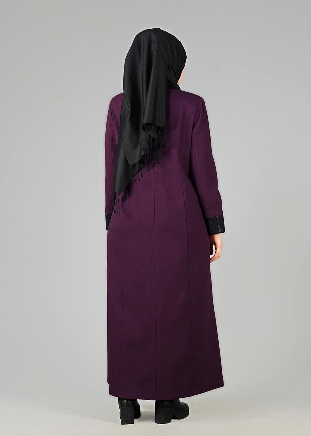 Tesettür giyim MÜRDÜM 1655 PARDESÜ 