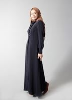 Tesettür giyim LACİVERT 1665 PARDESÜ
