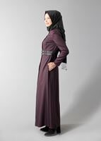 Tesettür giyim MOR 1666 PARDESÜ