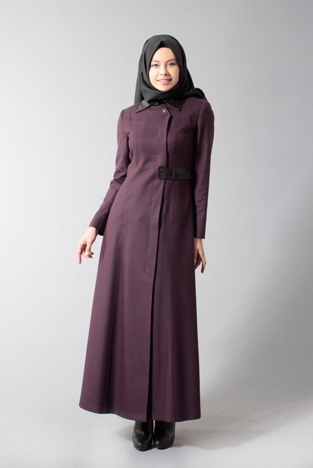 Tesettür giyim SİYAH 1669 PARDESÜ - TRENDTESETTÜR