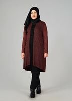 Tesettür giyim KAHVE 2530 TUNİK