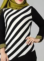 Tesettür giyim KREM 2531 TUNİK