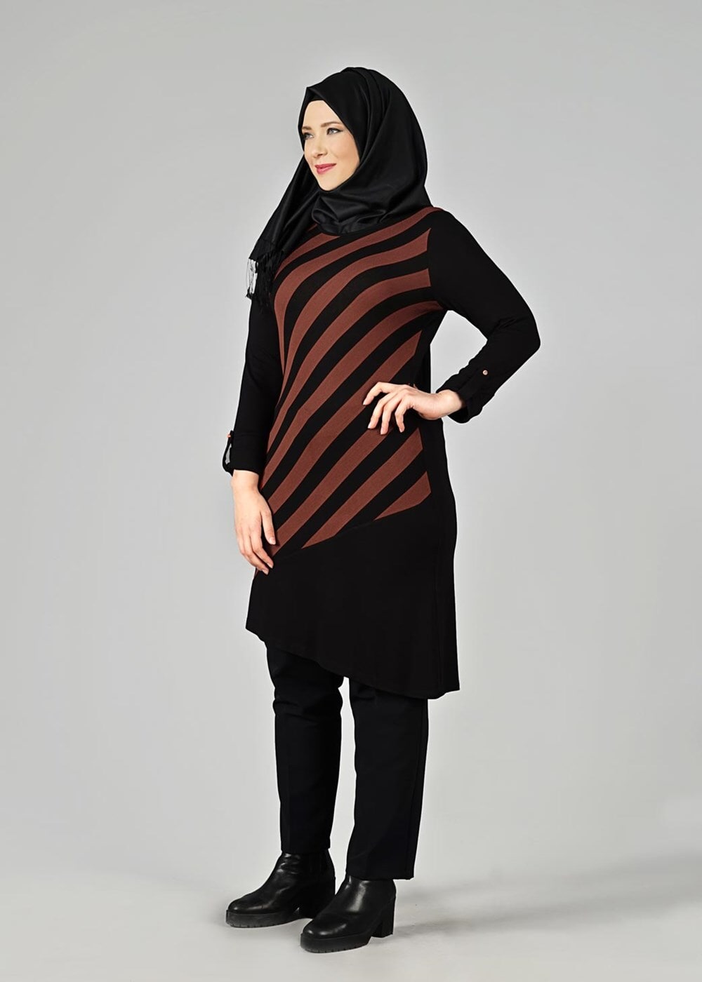Tesettür giyim TABA 2531 TUNİK