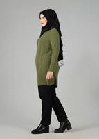 Tesettür giyim YEŞİL 2544 TUNİK