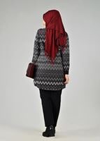 Tesettür giyim GRİ 2546 TUNİK