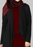 Tesettür giyim SİYAH 2552 TUNİK