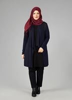 Tesettür giyim LACİVERT 2552 TUNİK