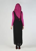 Tesettür giyim FUŞYA 4041 TUNİK