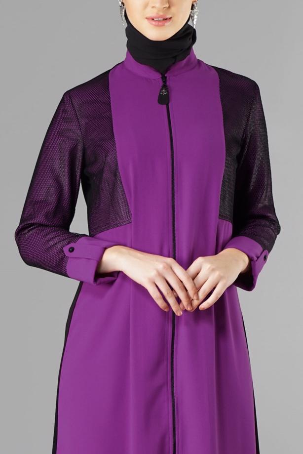 Vêtements hijab  ZIPPED TUNIC 4065  - TRENDTESETTÜR