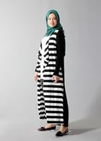 Tesettür giyim KREM 4086 CEKET