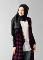 Tesettür giyim FUŞYA 4086 CEKET