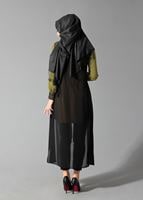 Tesettür giyim YEŞİL 4088 TUNİK