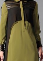 Tesettür giyim YEŞİL 4088 TUNİK