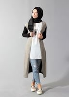 Tesettür giyim SİYAH 4132 TUNİK