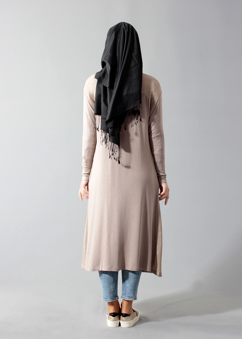 Tesettür giyim KAHVE 4132 TUNİK