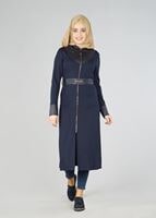 Tesettür giyim LACİVERT 4384 TUNİK