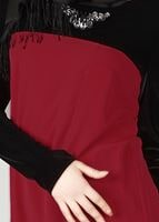 Tesettür giyim BORDO 4391 TUNİK