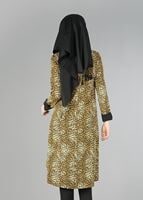 Tesettür giyim SİYAH 4407-1 TUNİK