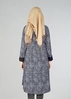 Tesettür giyim SİYAH 4407-1 TUNİK