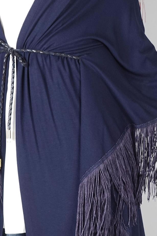 Vêtements hijab  TIE-FRONT FRINGED TUNIC 4452  - TRENDTESETTÜR