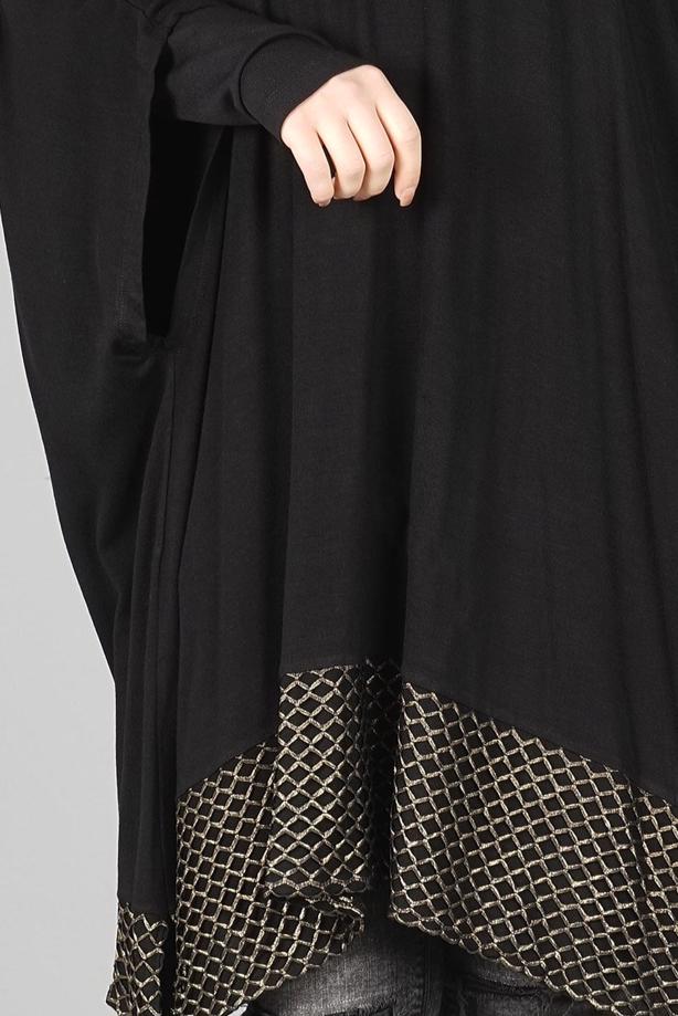 Vêtements hijab  ASYMMETRIC CUT TUNIC 4483  - TRENDTESETTÜR