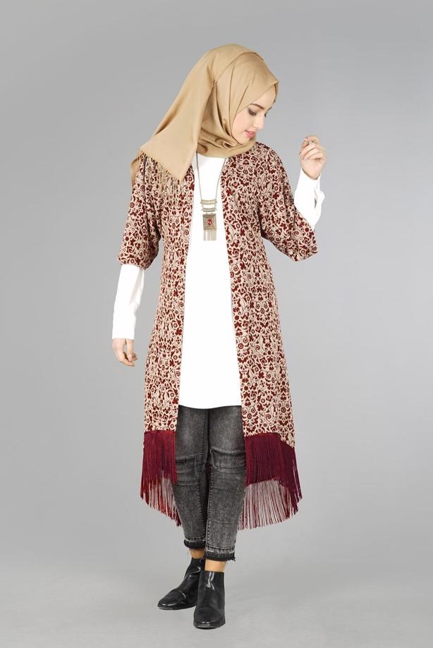 Vêtements hijab  BELTED TUNIC 4556  - TRENDTESETTÜR