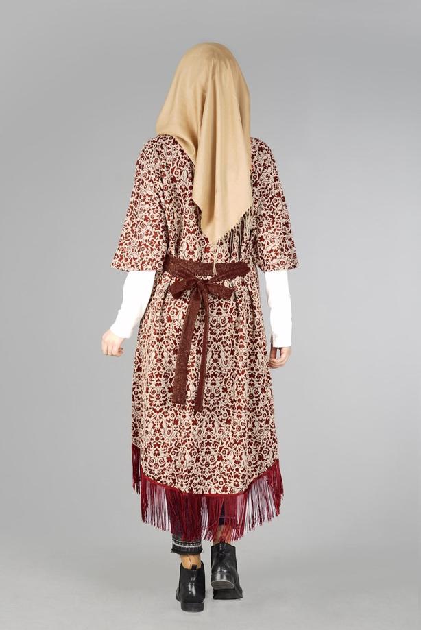 Vêtements hijab  BELTED TUNIC 4556  - TRENDTESETTÜR