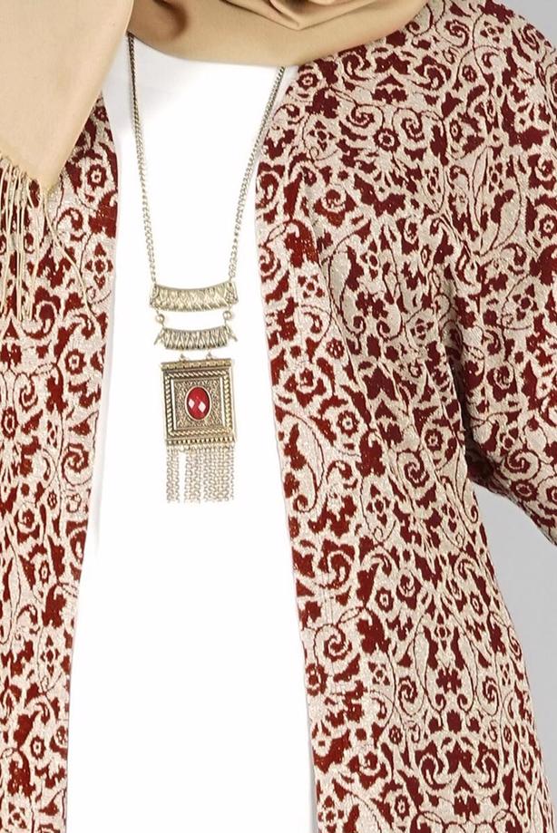 Vêtements hijab  BELTED TUNIC 4556  - TRENDTESETTÜR