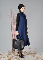 Tesettür giyim LACİVERT 621 TUNİK