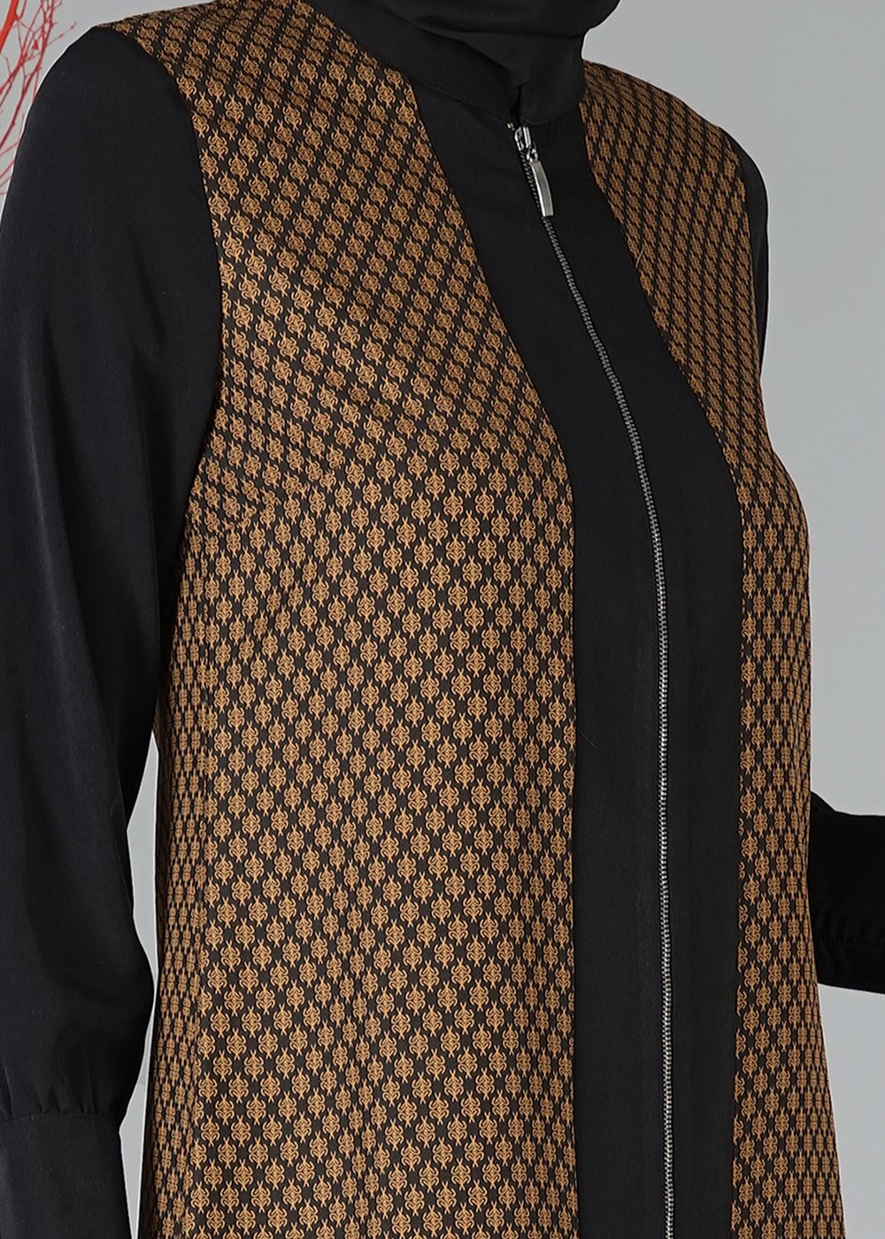 Tesettür giyim SARI 621 TUNİK