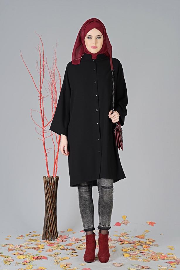 Vêtements hijab  BUTTONED TUNIC 5011  - TRENDTESETTÜR
