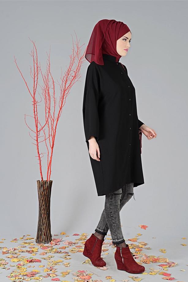 Vêtements hijab  BUTTONED TUNIC 5011  - TRENDTESETTÜR