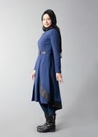 Tesettür giyim LACİVERT KEMERLİ FERMUARLI TRENCH-COAT 1596 