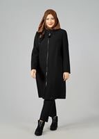 Vêtements hijab BLEU MARINE TRENCH-COAT ZIPPÉ 1674 