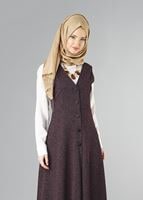 Tesettür giyim MÜRDÜM 6028 YELEK