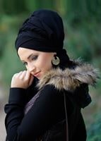 Tesettür giyim KAHVE 921 YELEK 