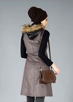 Tesettür giyim VİZON 921 YELEK 