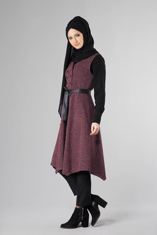 Tesettür giyim  1048 YELEK - TRENDTESETTÜR