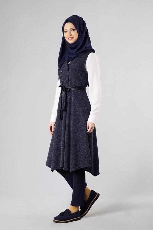 Tesettür giyim  1048 YELEK - TRENDTESETTÜR