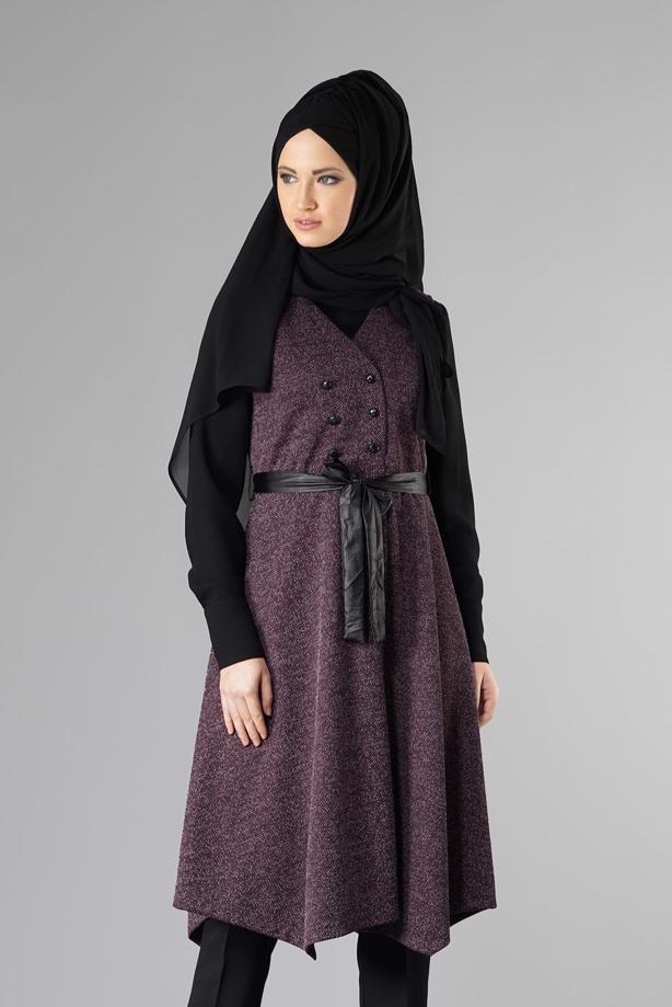 Tesettür giyim  1048 YELEK - TRENDTESETTÜR