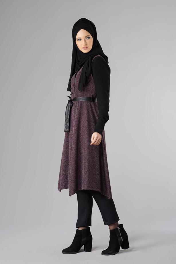Tesettür giyim  1048 YELEK - TRENDTESETTÜR