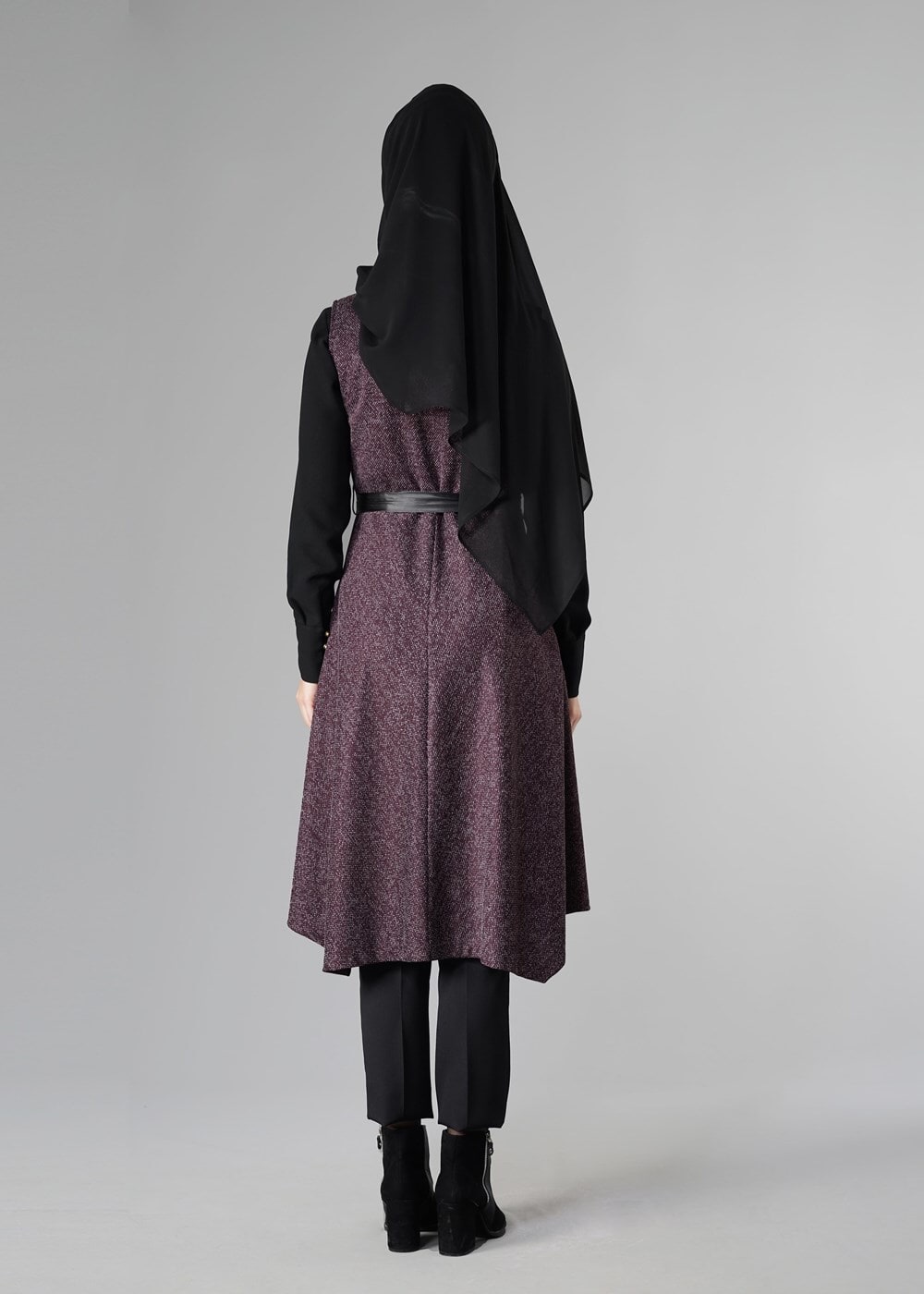 Tesettür giyim MÜRDÜM 1048 YELEK