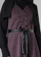 Tesettür giyim MÜRDÜM 1048 YELEK