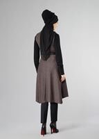 Tesettür giyim VİZON 1048 YELEK