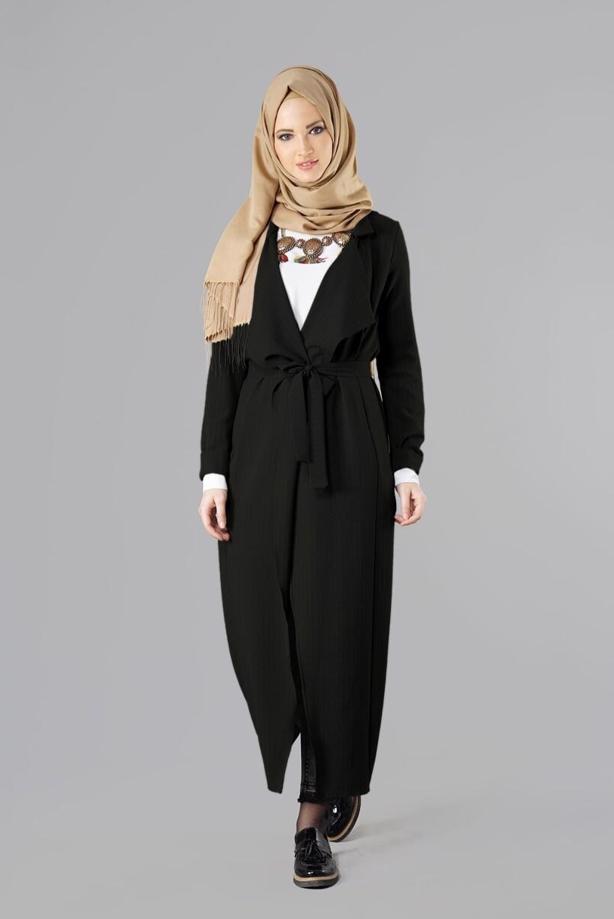 Vêtements hijab  BELTED VEST 3375 - TRENDTESETTÜR