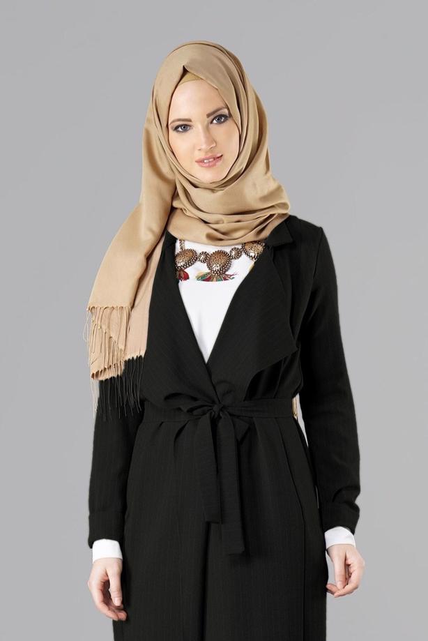 Vêtements hijab  BELTED VEST 3375 - TRENDTESETTÜR