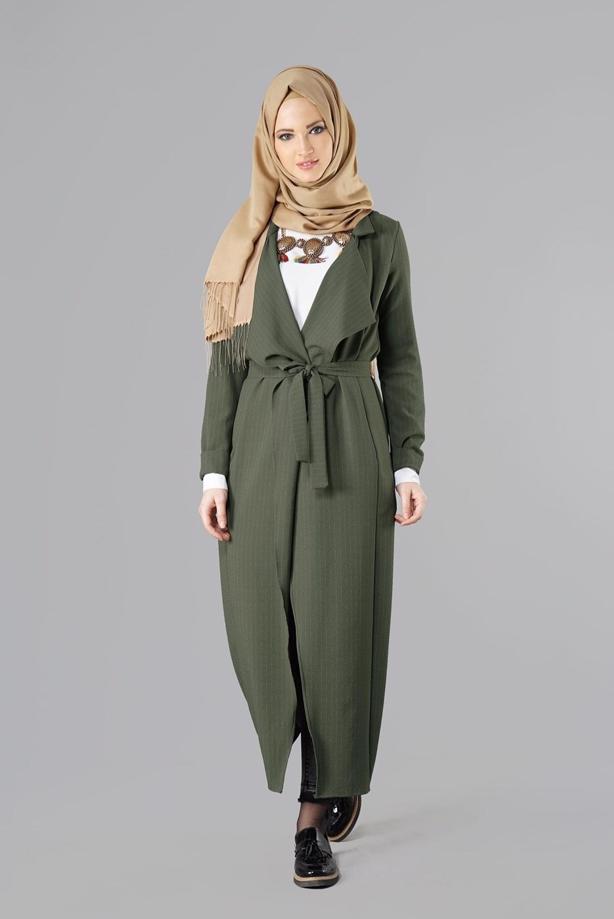 Vêtements hijab  BELTED VEST 3375 - TRENDTESETTÜR
