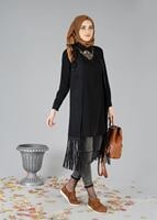 Tesettür giyim SİYAH 4829 YELEK