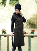 Tesettür giyim HAKİ 4938 YELEK